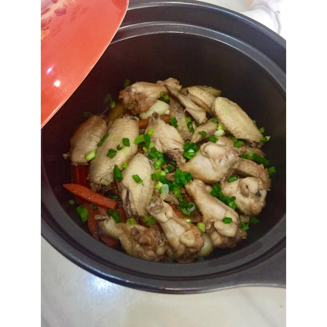 香薯鸡翅锅(塔吉锅)