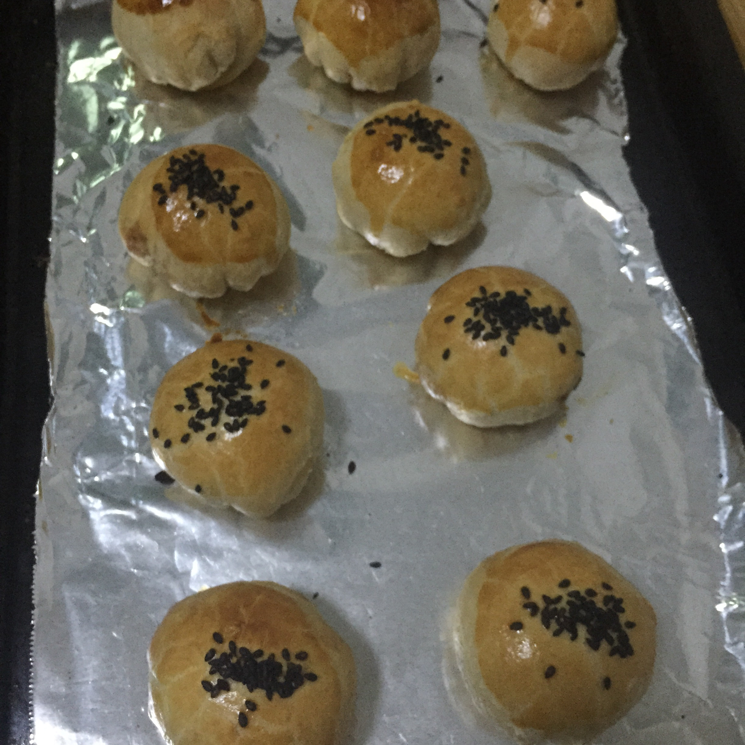 红豆酥饼（附油酥不测漏的办法）
