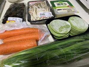 🌈彩虹韭菜素饺子（低脂高蛋白）的做法 步骤1