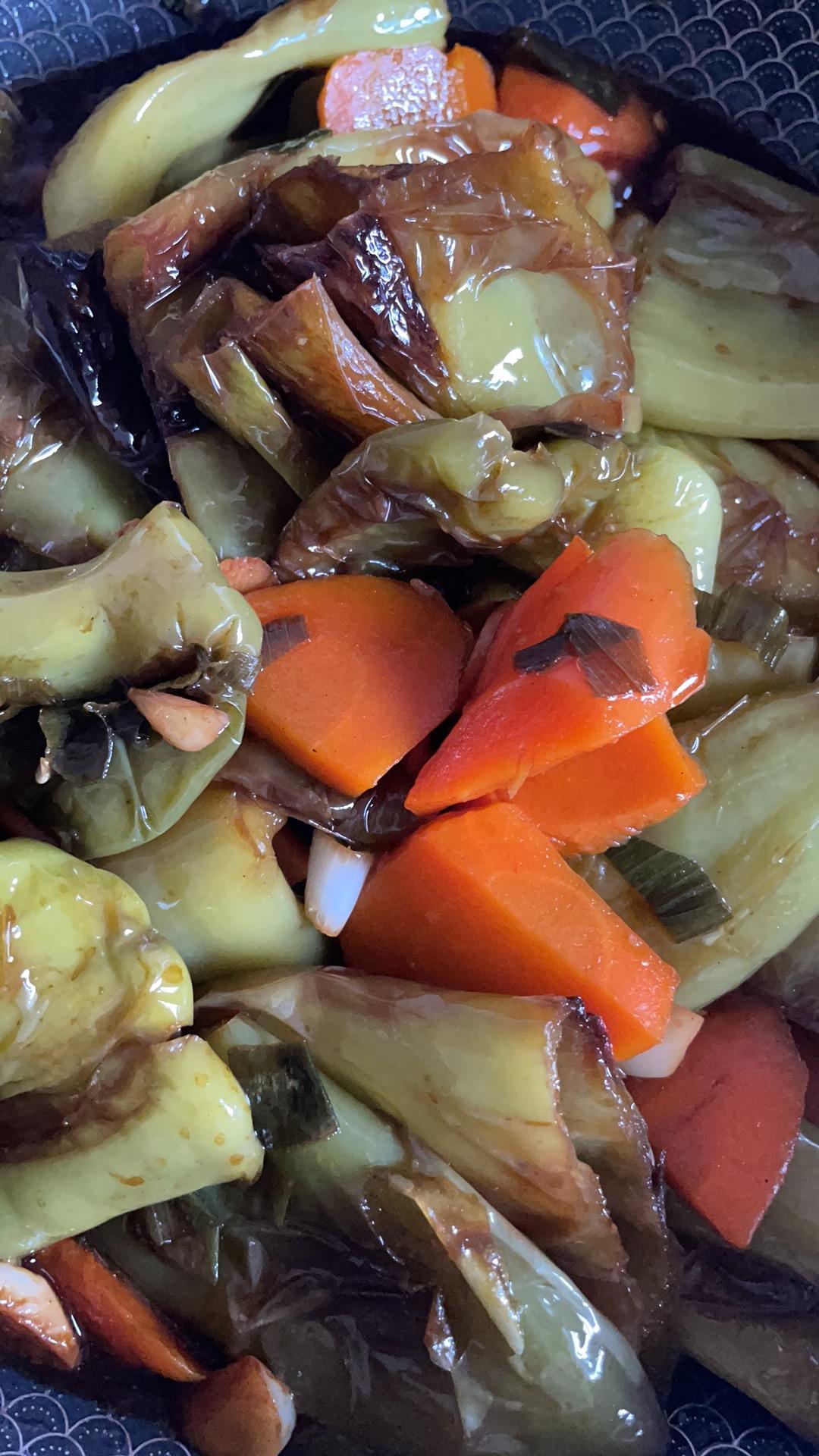 油焖虎皮尖椒（无肉版）