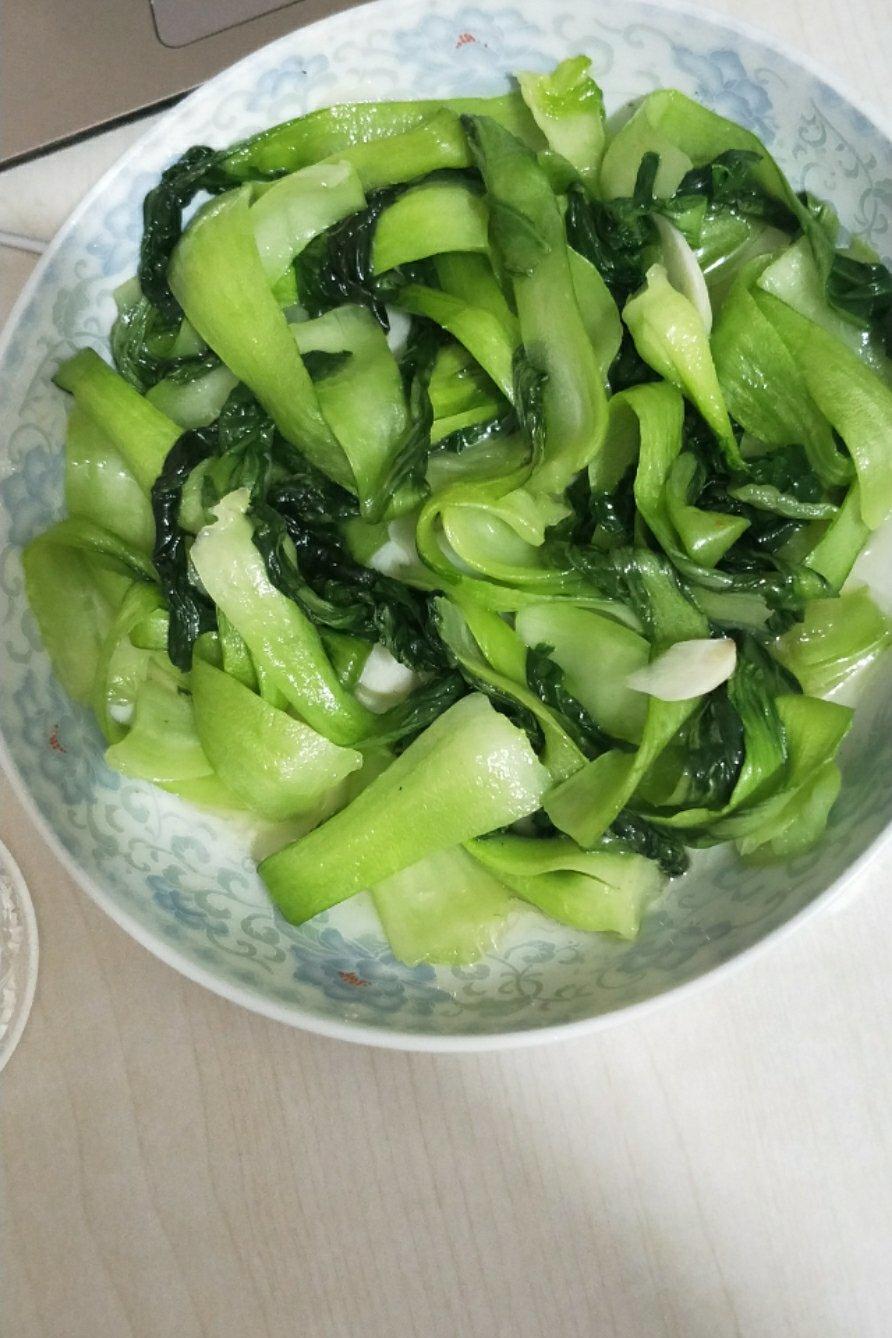 清炒小白菜