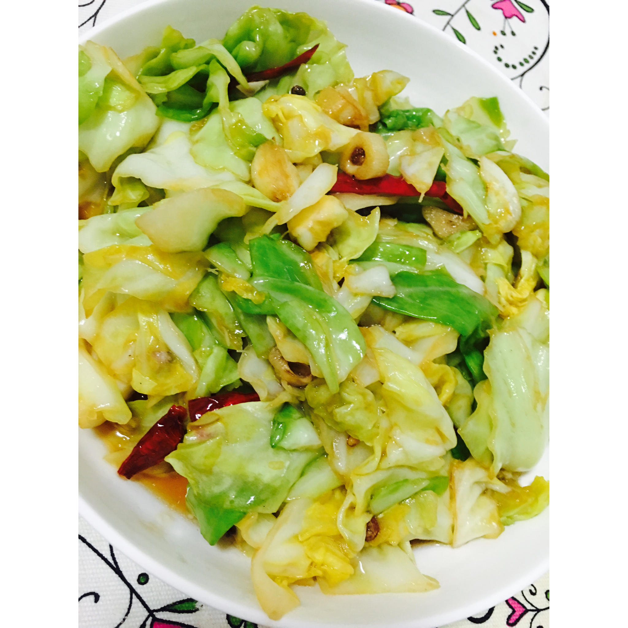 蚝油手撕包菜