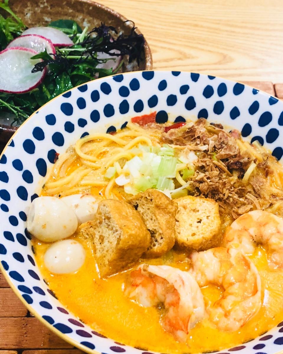 冬日最爱海鲜汤底鸡肉叻沙Laksa