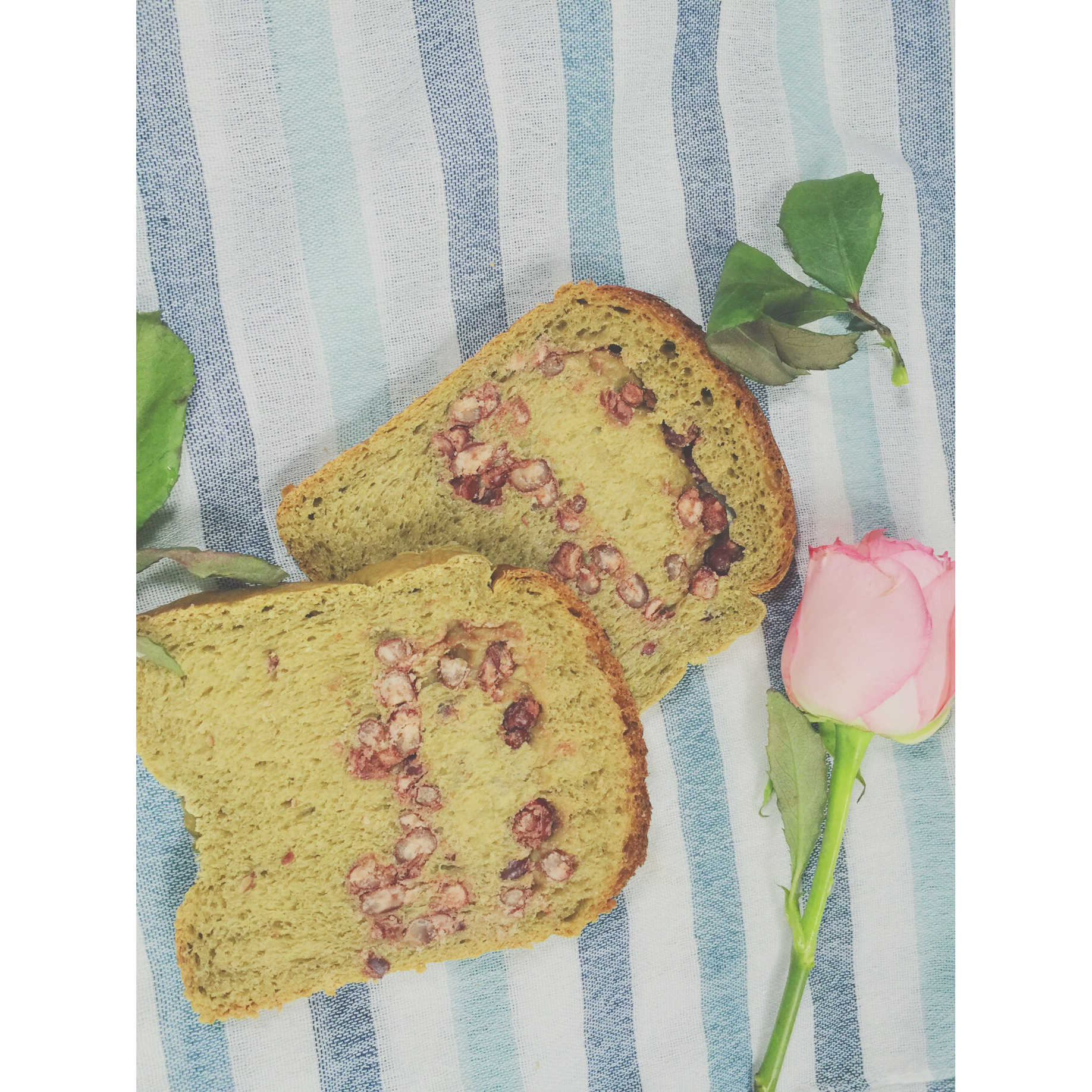 抹茶蔓越莓吐司