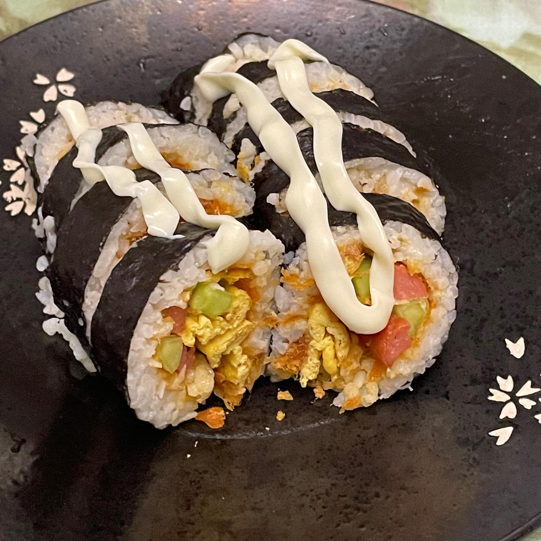 🍣家庭版寿司 | 无寿司醋、无寿司米版本👩🏻‍🍳