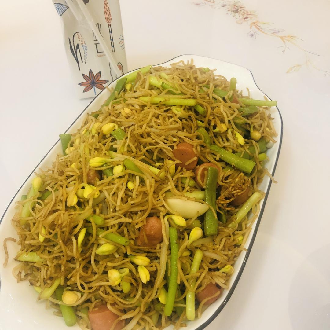 🍜最简单最好吃的家常炒面