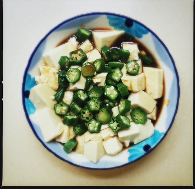 秋葵嫩豆腐&秋葵存储小方法