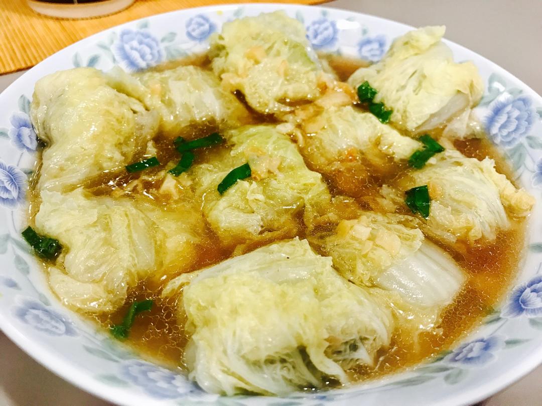 肉酿白菜卷