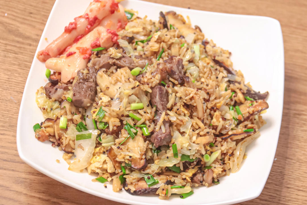 牛排炒饭