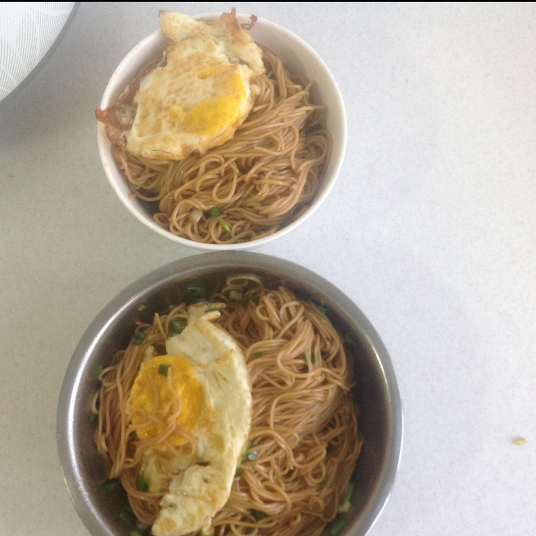 简单小葱油泼面