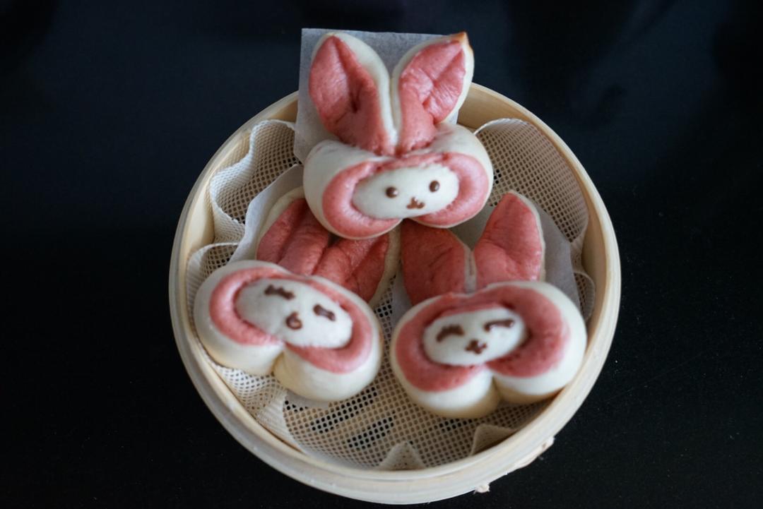 卡通兔子馒头