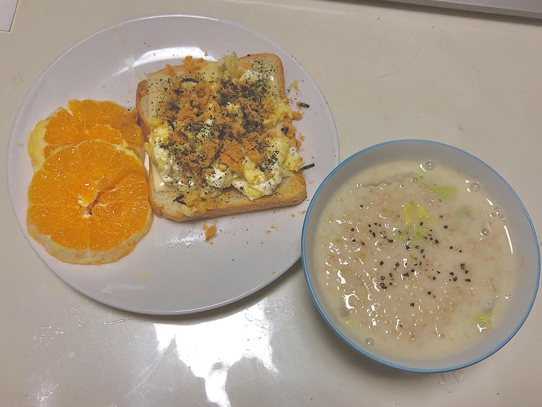 【冬·踏实】味增豆乳蔬菜燕麦粥
