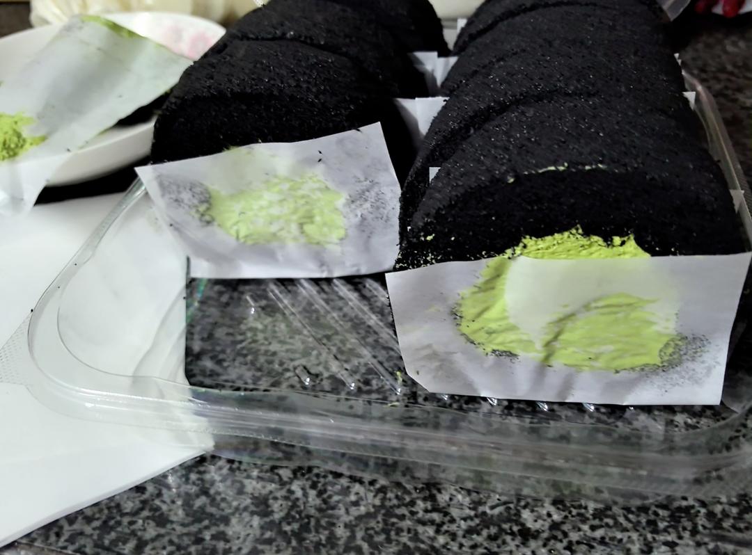 一卷难求「黑金抹茶卷」