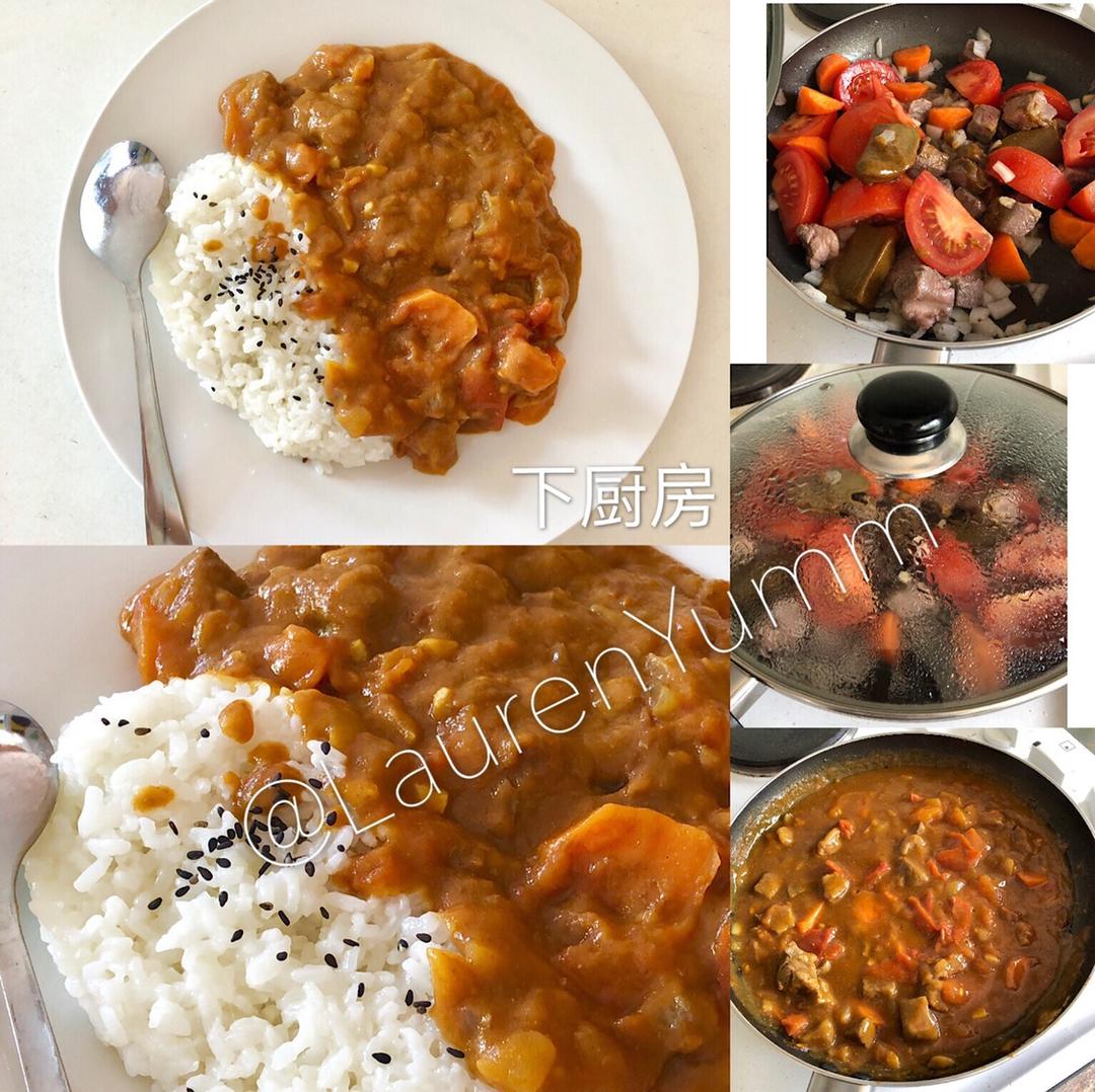 【nya酱的食谱】酸辣无水咖喱