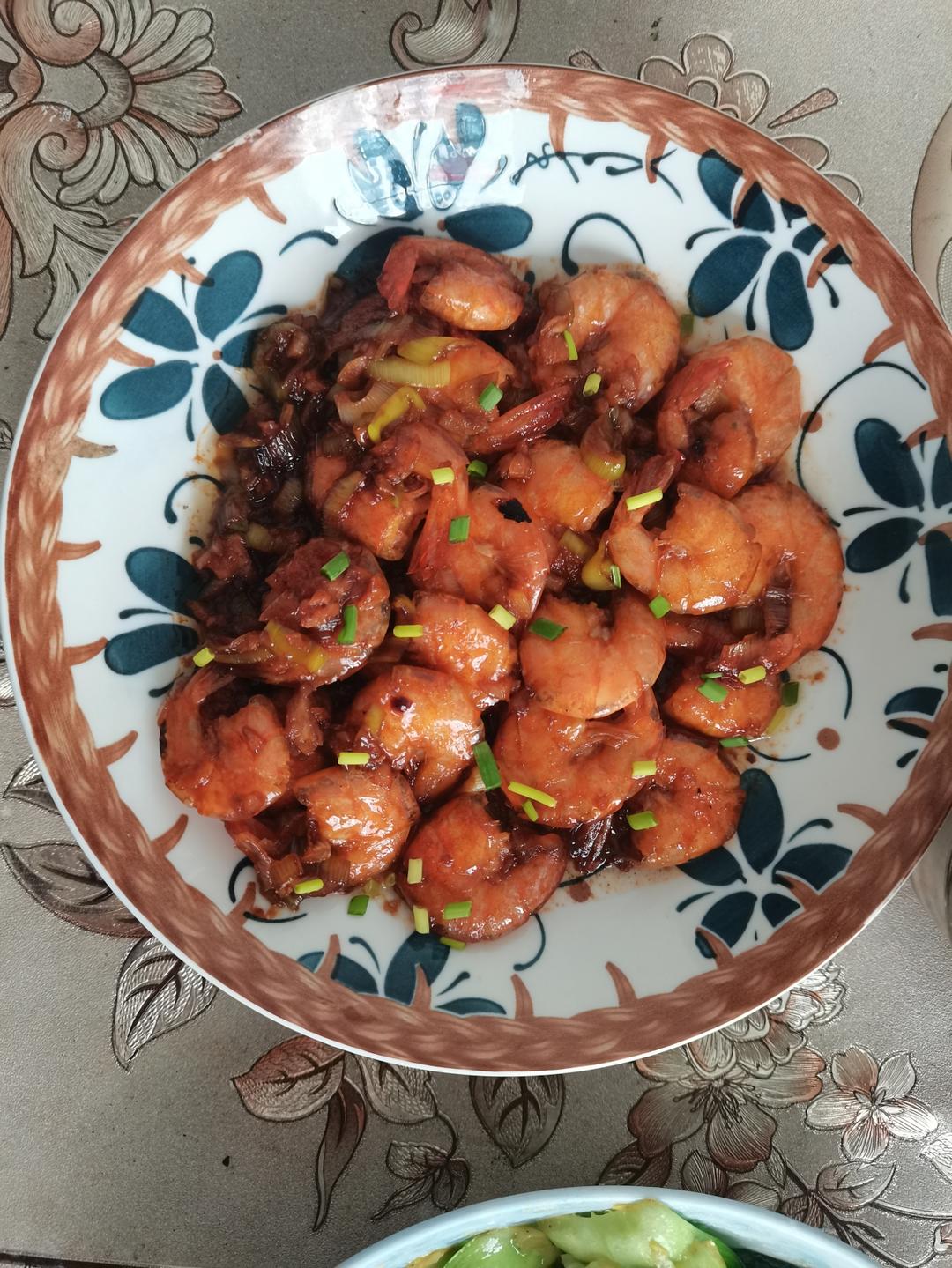 家庭版油焖大虾