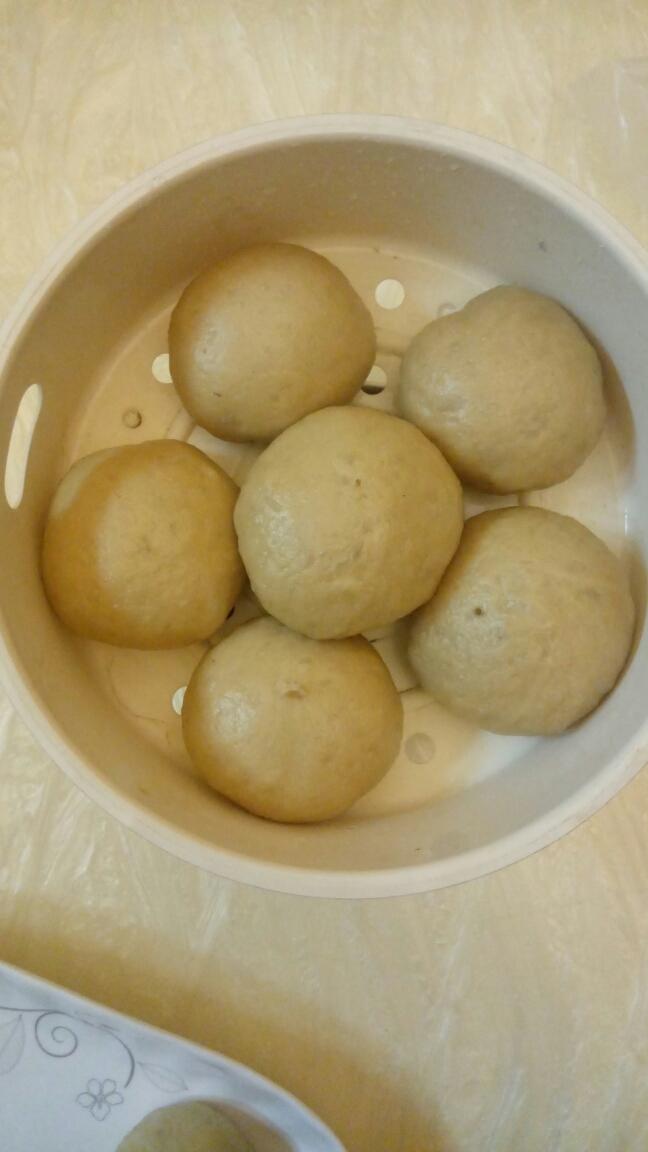 红糖豆沙包的做法