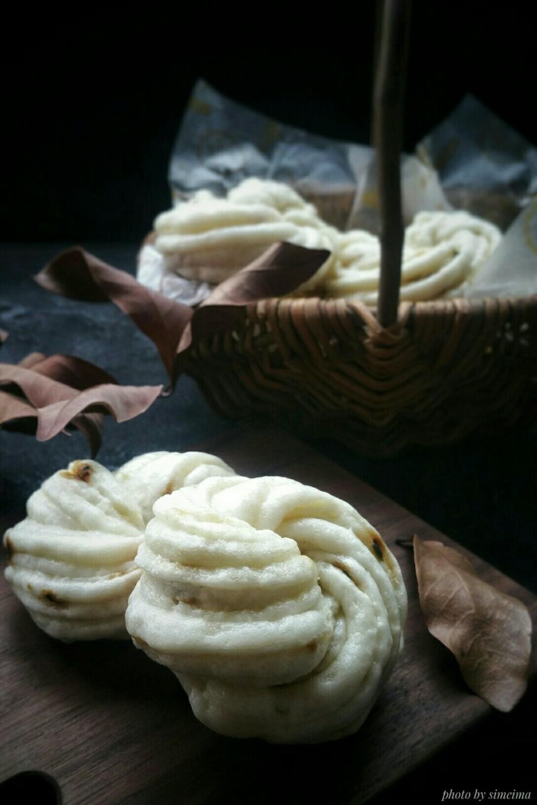 香葱银丝花卷【附扭花卷视频】