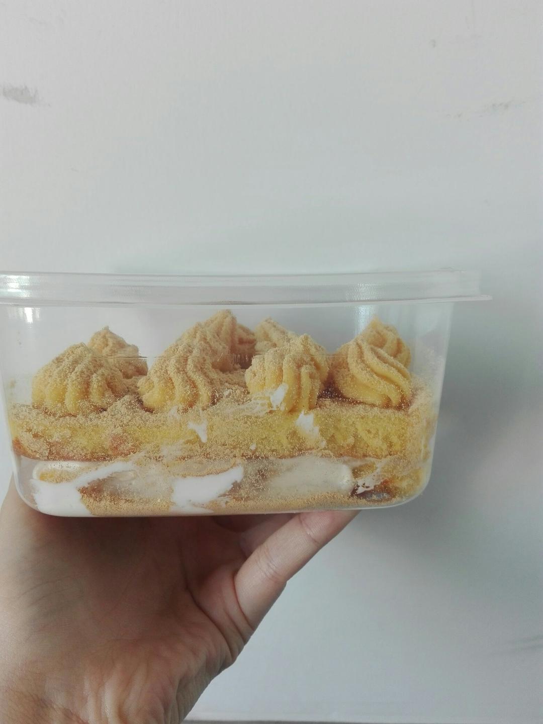 日式豆乳盒子蛋糕