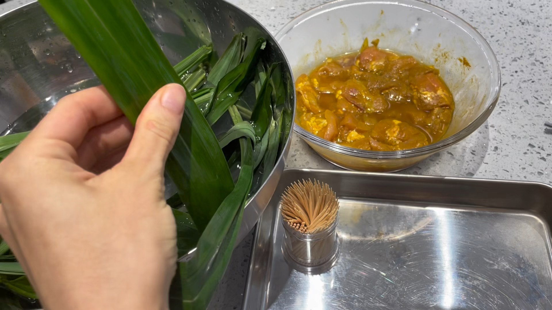 香酥泰式绿咖喱斑斓鸡块的做法 步骤8