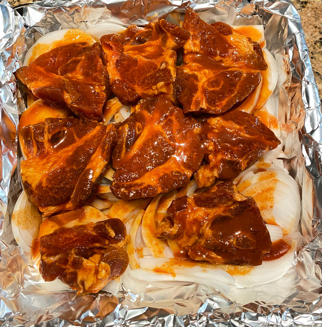韩式烤梅花肉