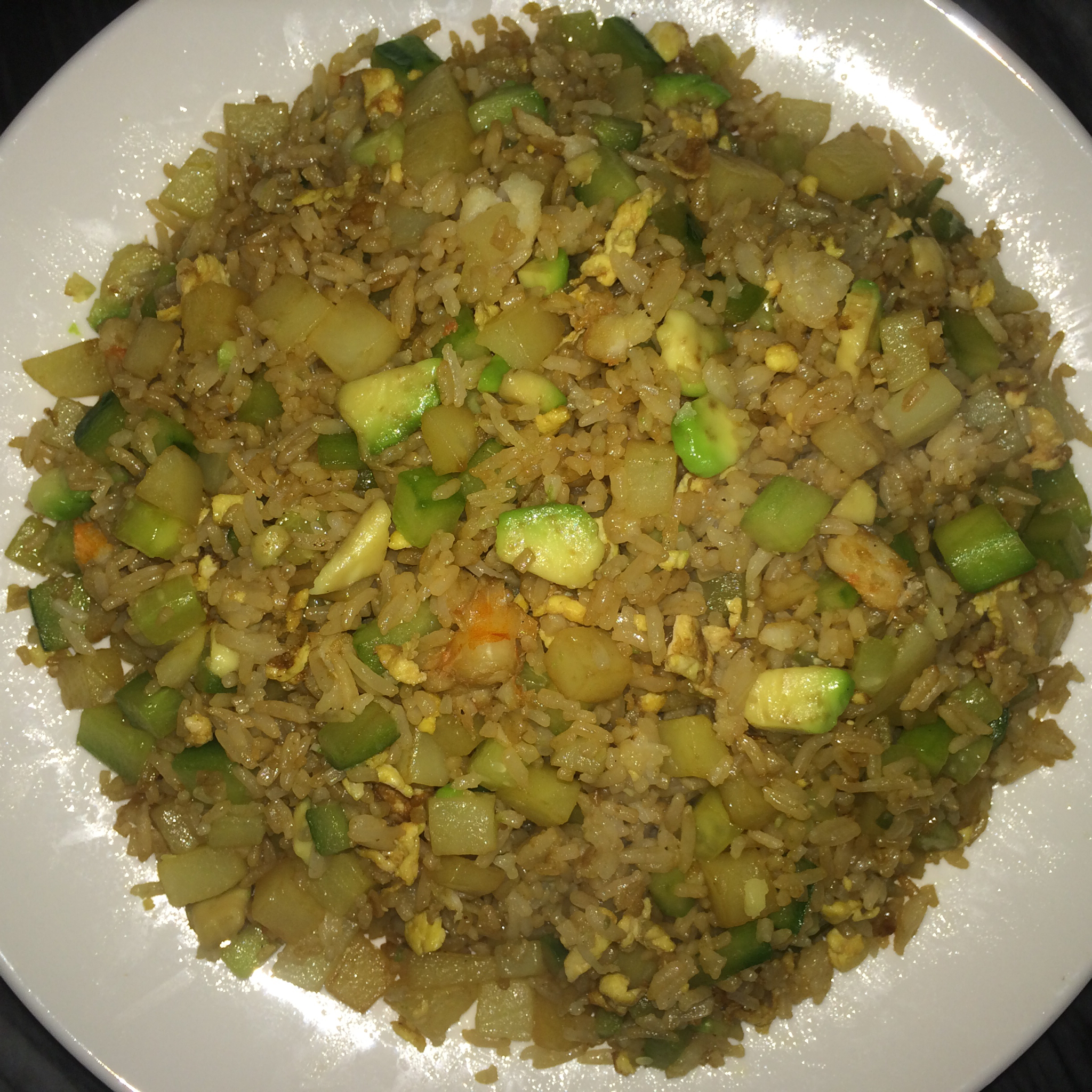 牛油果炒饭