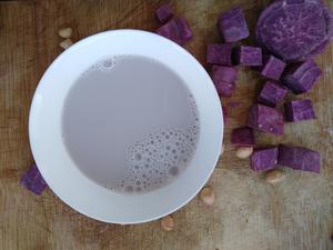 豆浆-紫薯花生豆浆的做法 步骤4