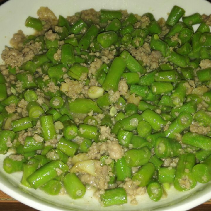 肉末豆角