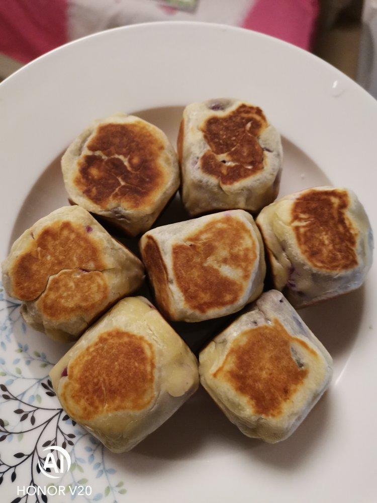 网红爆浆紫薯仙豆糕(低卡版)超长拉丝