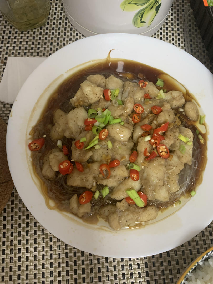 🔥吃不胖❗️蒜蓉粉丝龙利鱼❗️