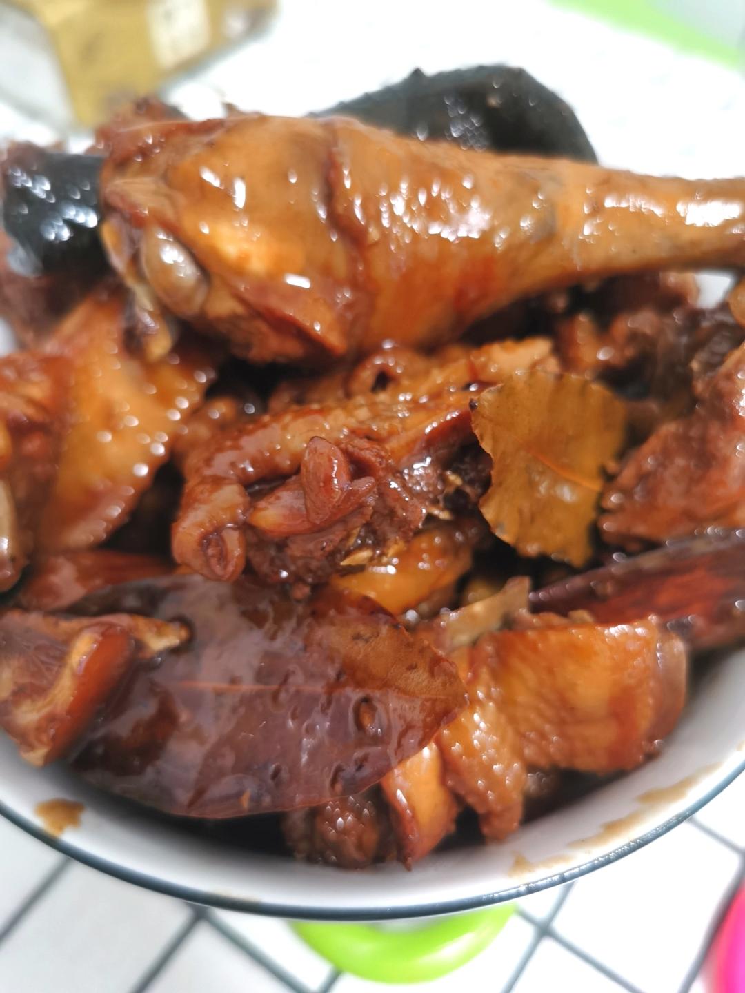不放油的红烧土鸡
