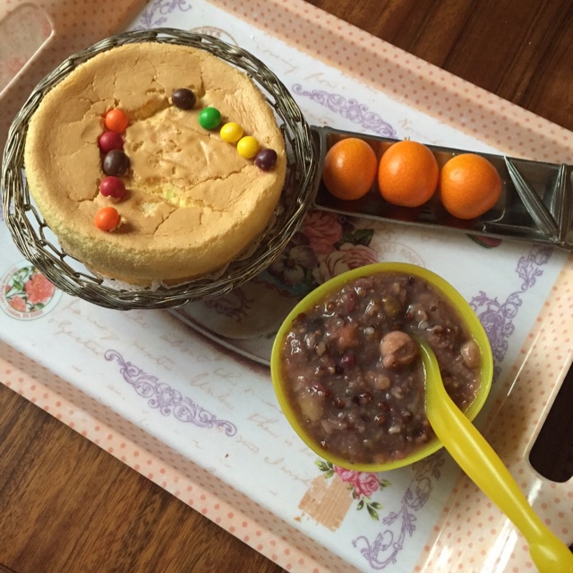 6寸原味戚风蛋糕