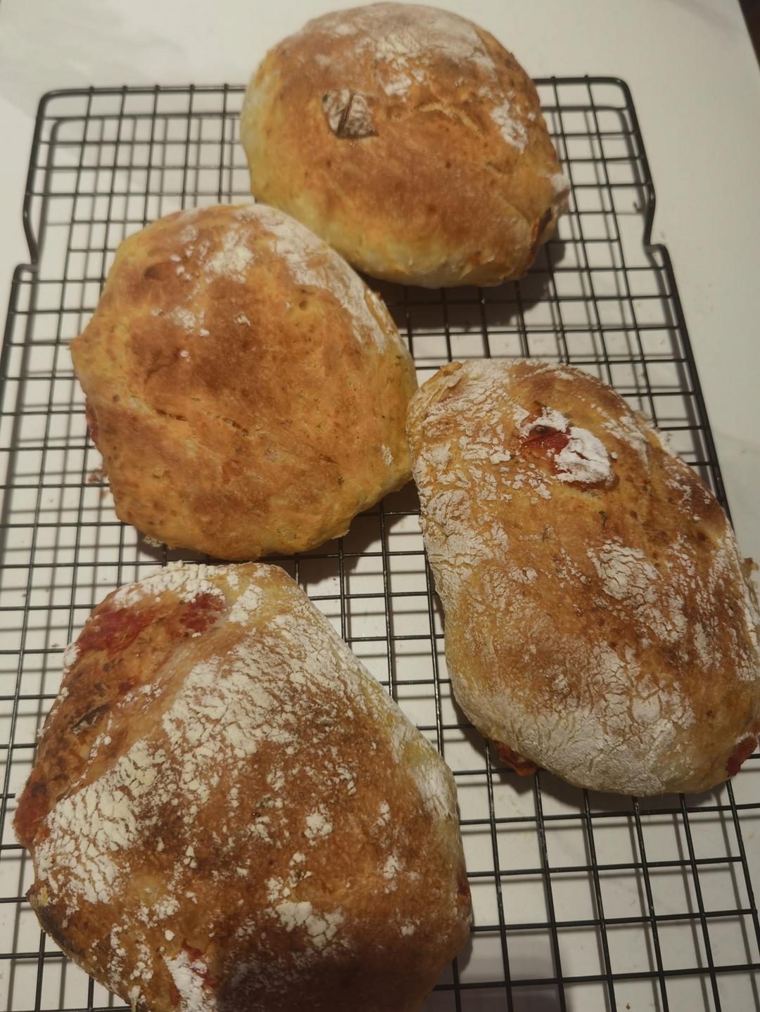 【ciabatta】家庭版恰巴塔，软乎乎的拖鞋面包