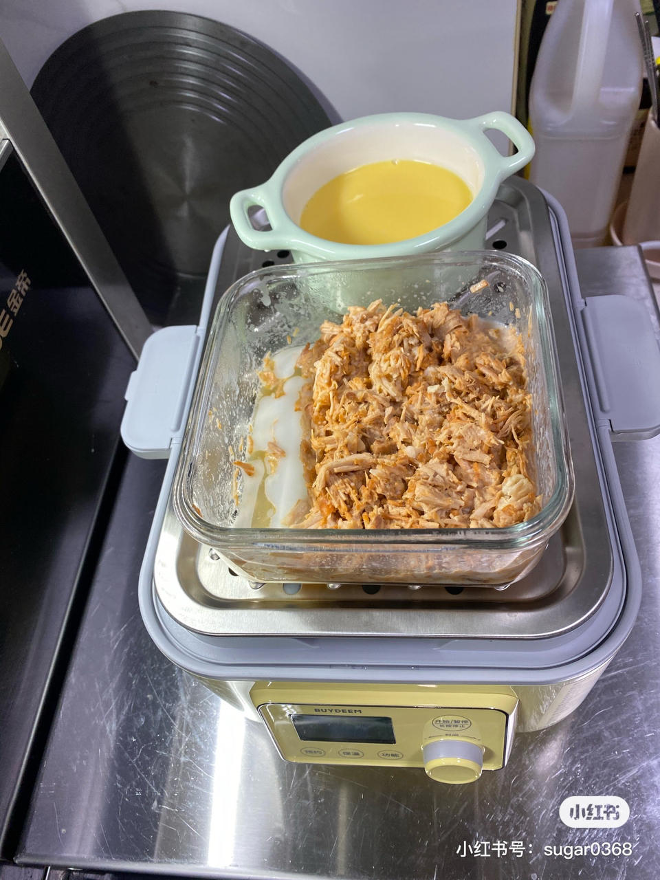 鸡肉虾仁白玉卷【11月北鼎蒸炖锅食谱】