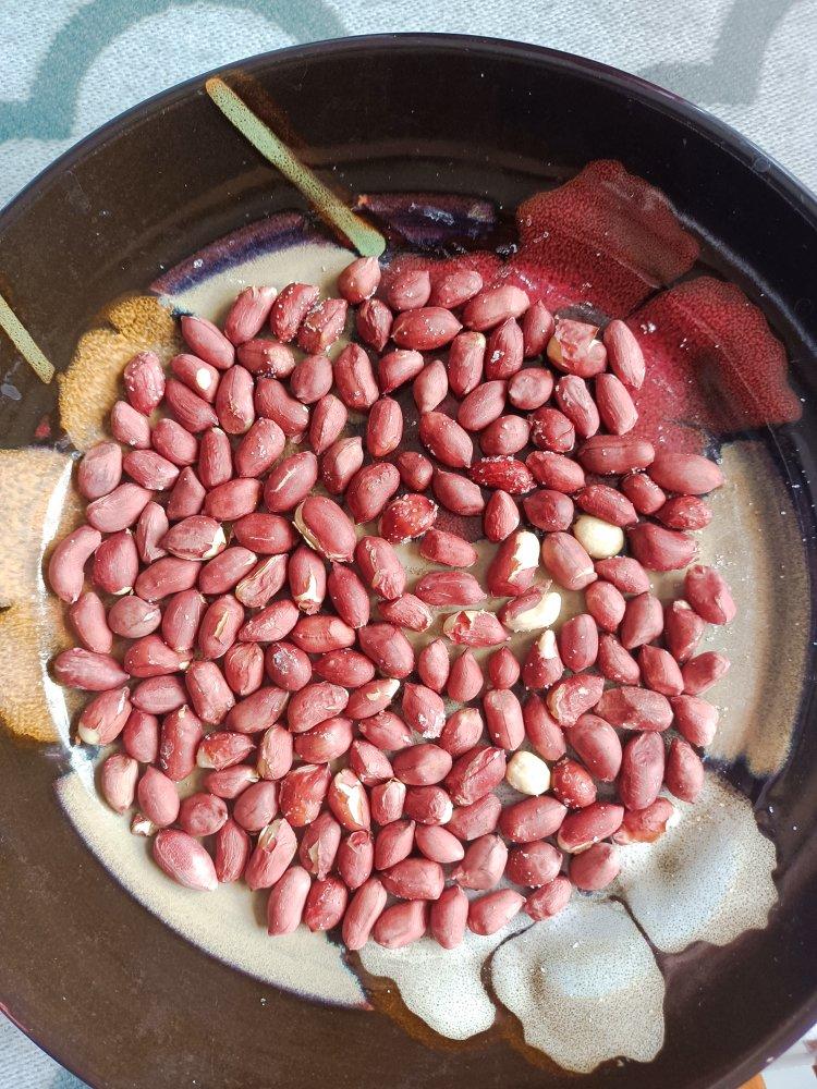微波炉版炒花生米