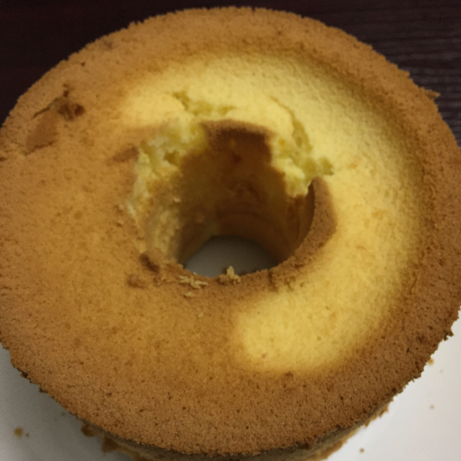 原味戚风蛋糕 女侠森森
