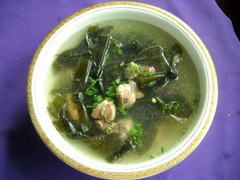 排骨海带汤的做法