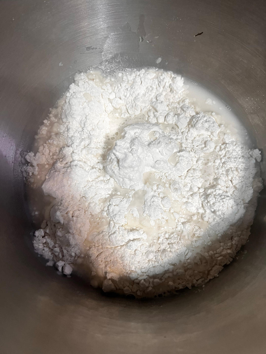 纯奶手撕吐司的做法 步骤1