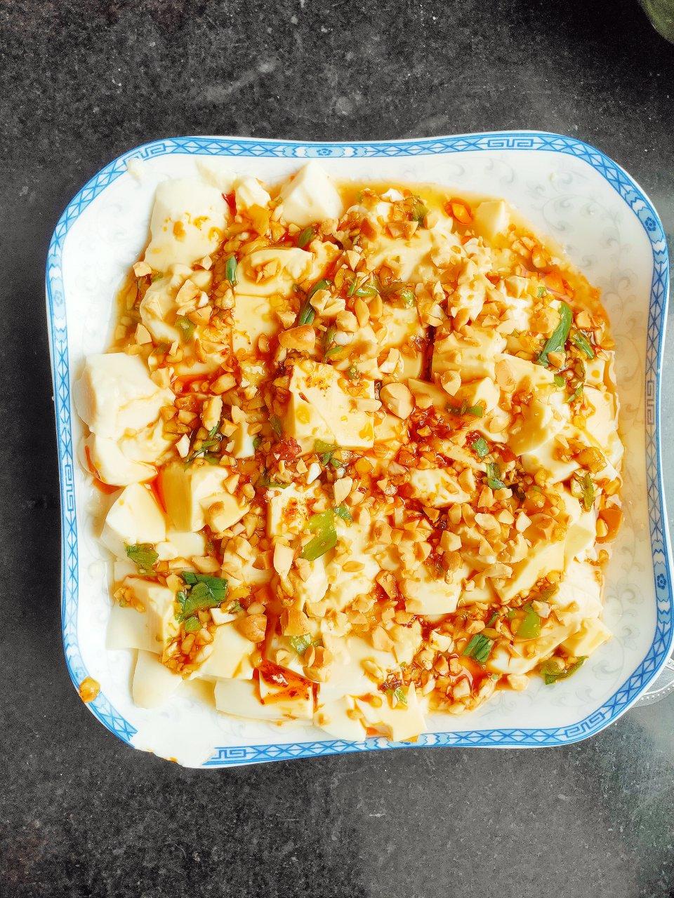 好吃的凉拌内酯豆腐