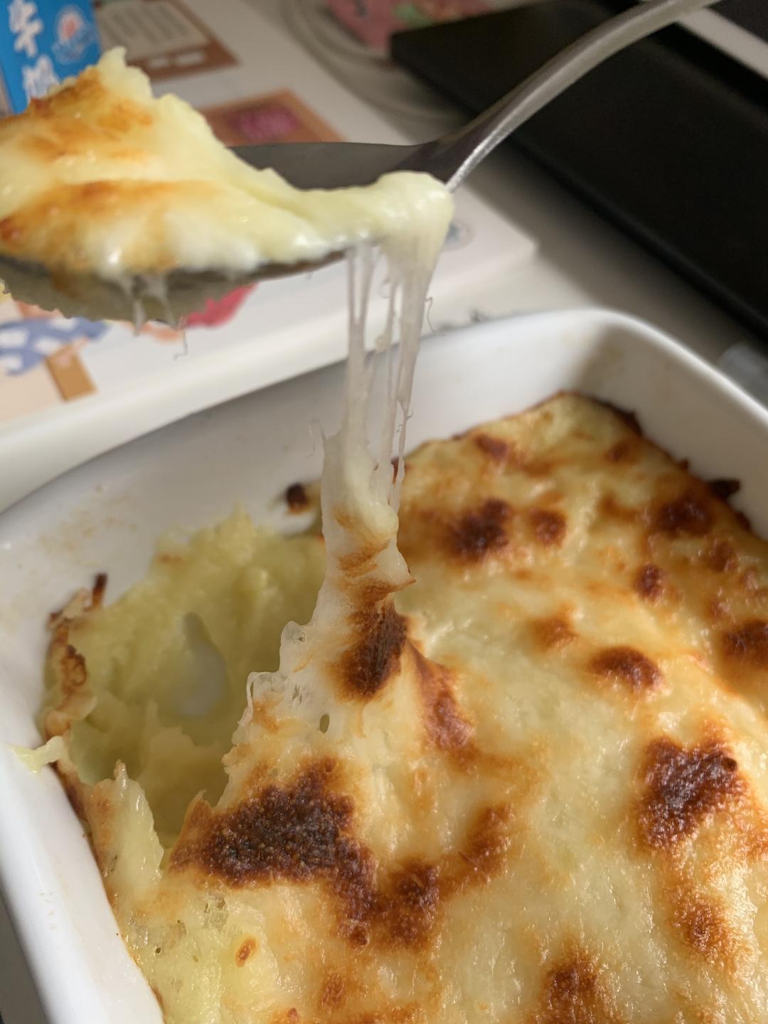 芝士焗薯泥的做法