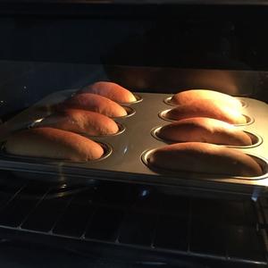 浓郁黑糖小面包的做法 步骤12