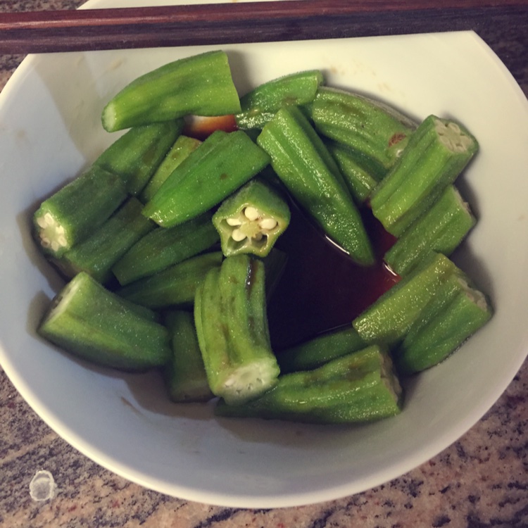 【白灼秋葵】清爽简单