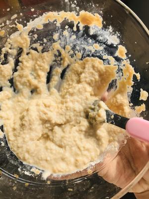 宝宝辅食：奶香香蕉苹果饼（无油、无搅拌器版）的做法 步骤5