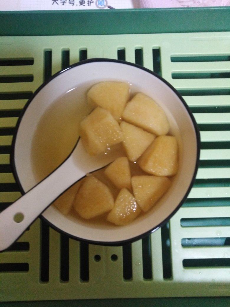 蒸苹果