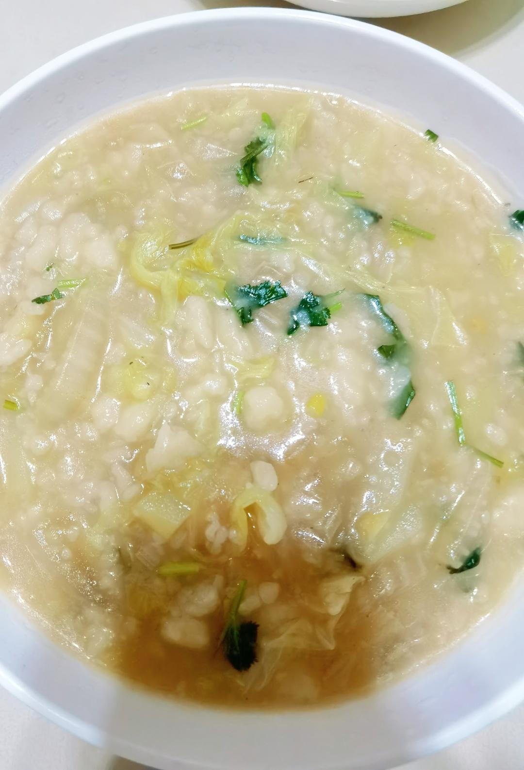 白菜土豆疙瘩汤