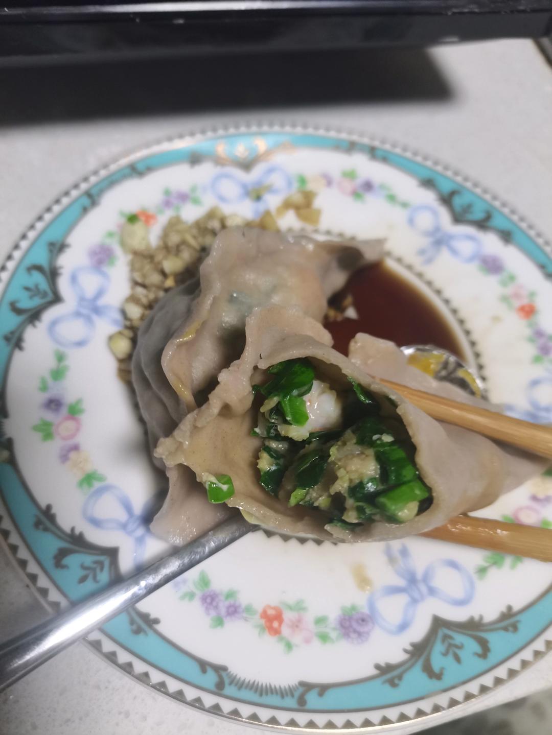 韭菜虾仁鲜肉水饺