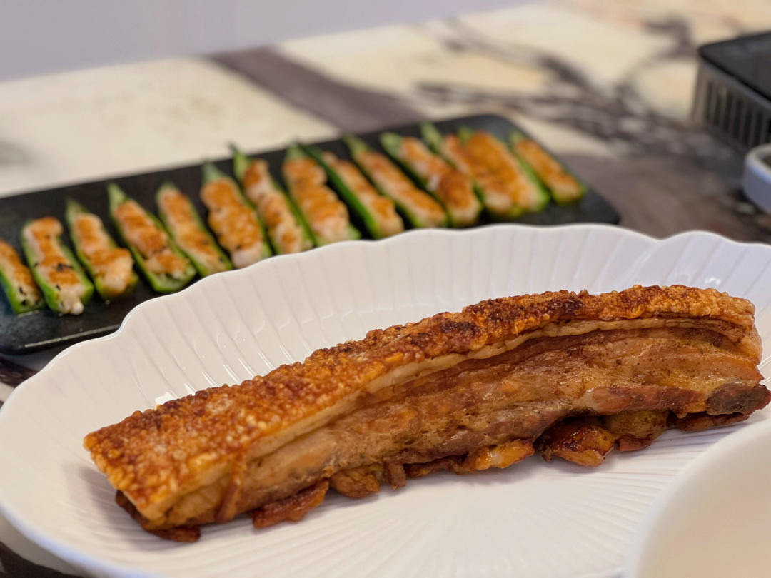 脆皮五花肉这样做 肥而不腻 巨香！！