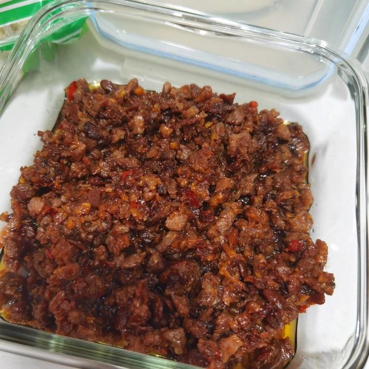 自制牛肉酱（改良版）