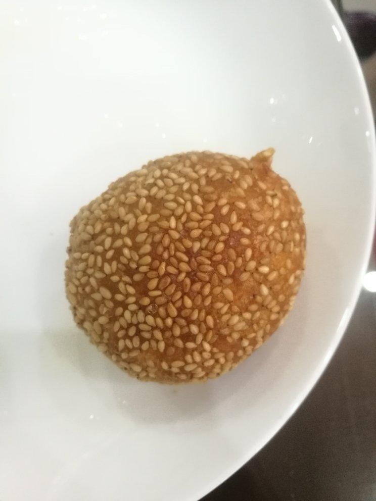 南瓜空心芝麻球