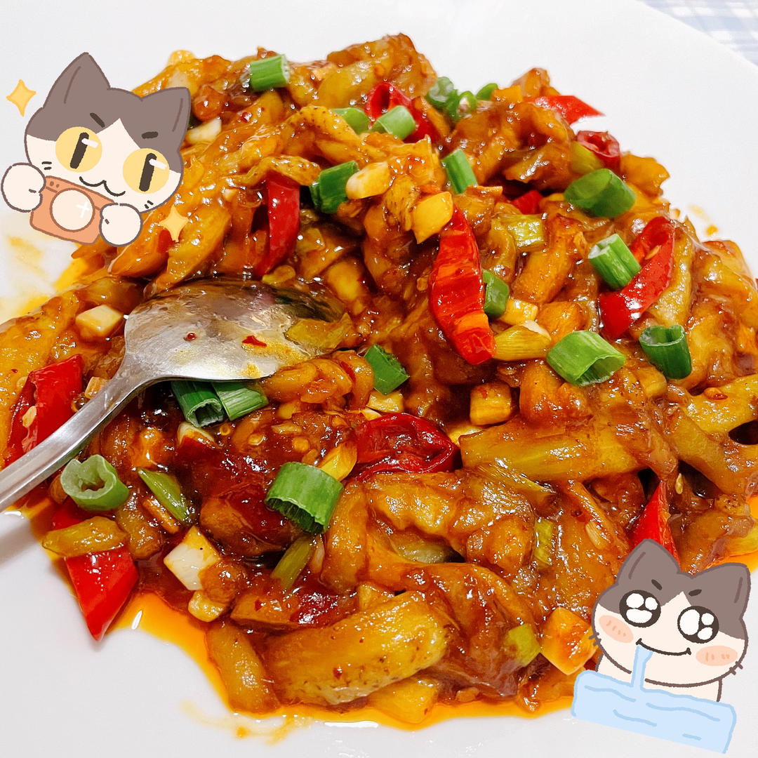 鱼香茄子是如此勾人，以至于连体重都不顾了！