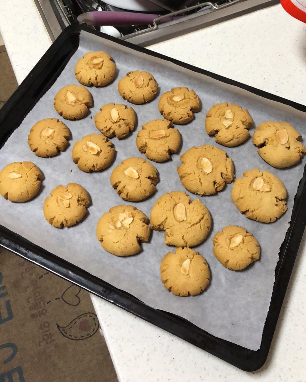 酥掉渣的桃酥饼
